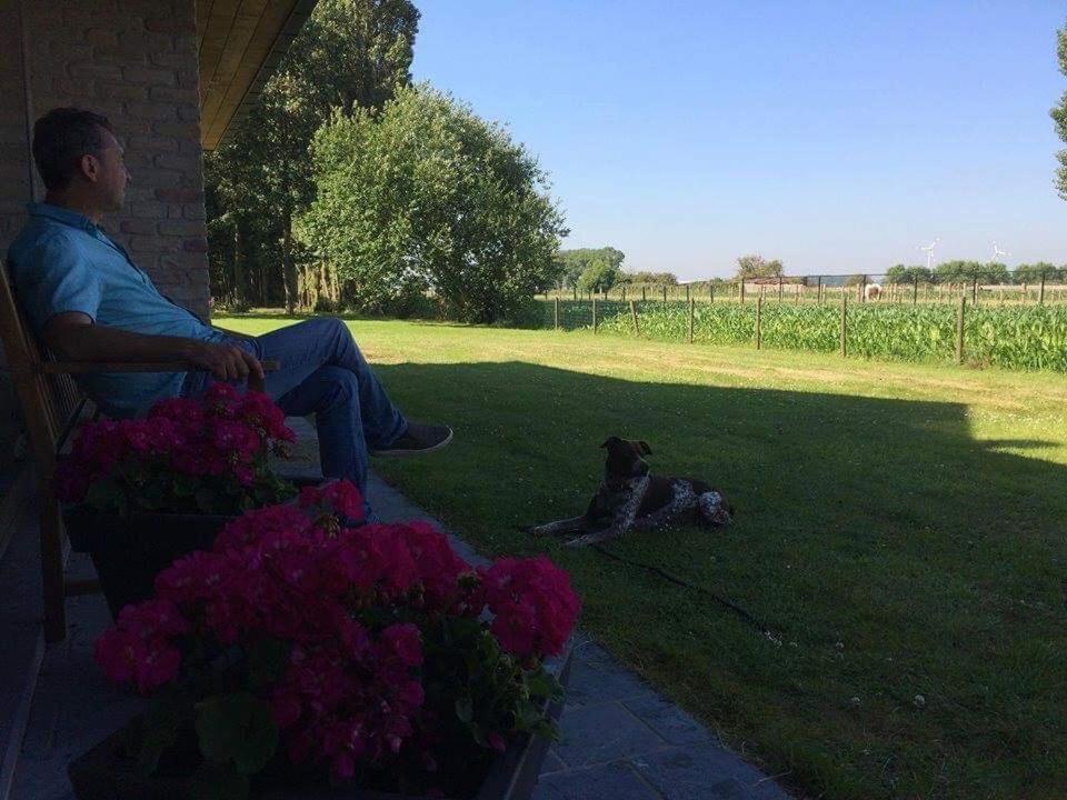 B&B Le Jardin De Grand-Mere Oudenburg Luaran gambar