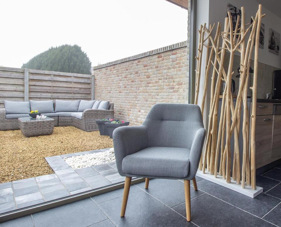 B&B Le Jardin De Grand-Mere Oudenburg Luaran gambar